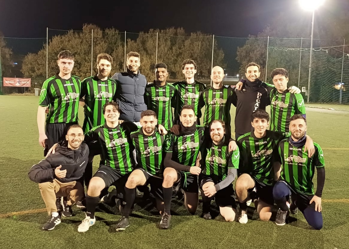 Picture of my soccer team in Italy